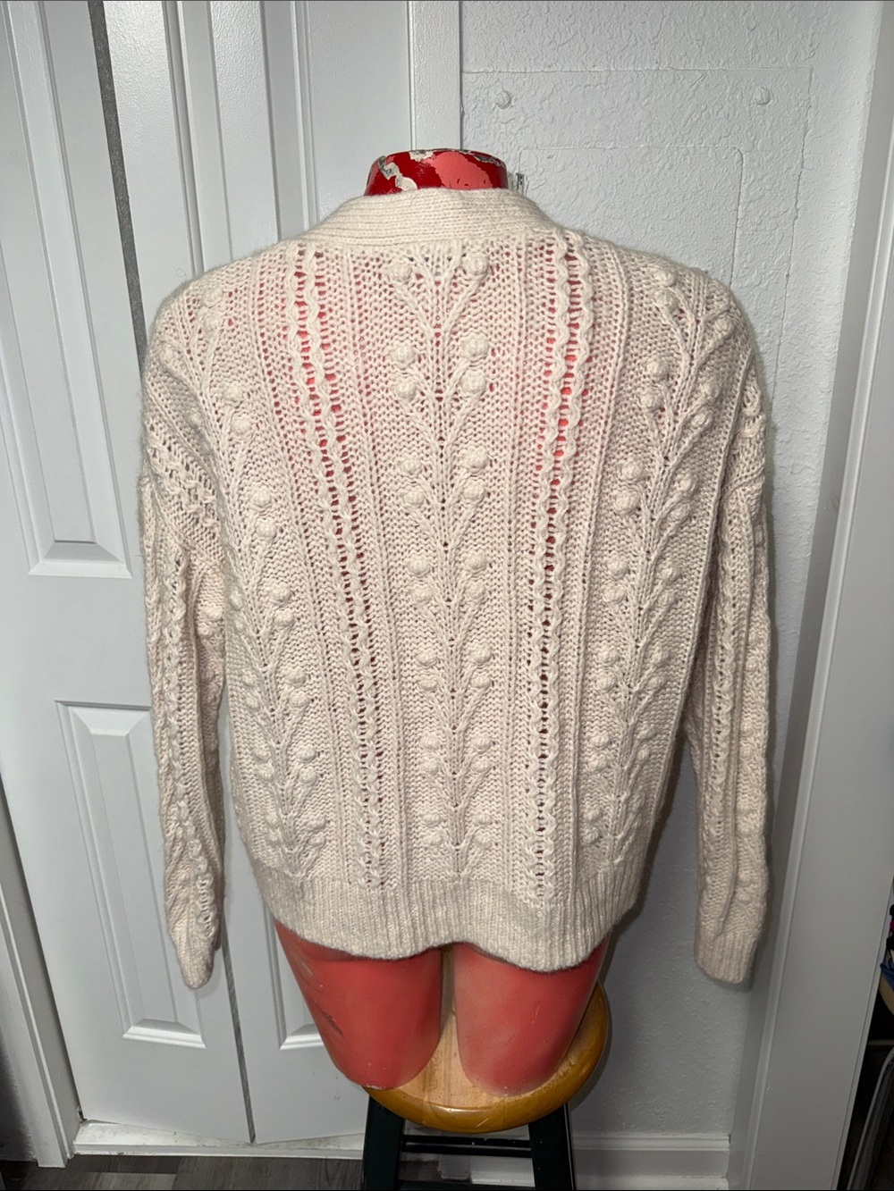 Madewell - Cable Front tie cardigan sweater - Picture 4 of 6